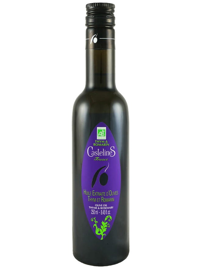 Castelines Thyme & Rosemary Olive Oil 250ML 12-Pack