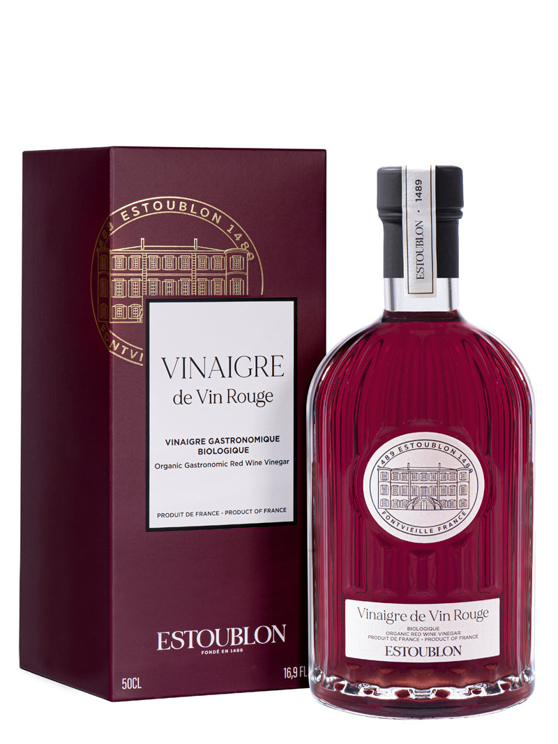 Le Chateau d'Estoublon Organic Red Wine Vinegar w/ Gift Box 6-Pack