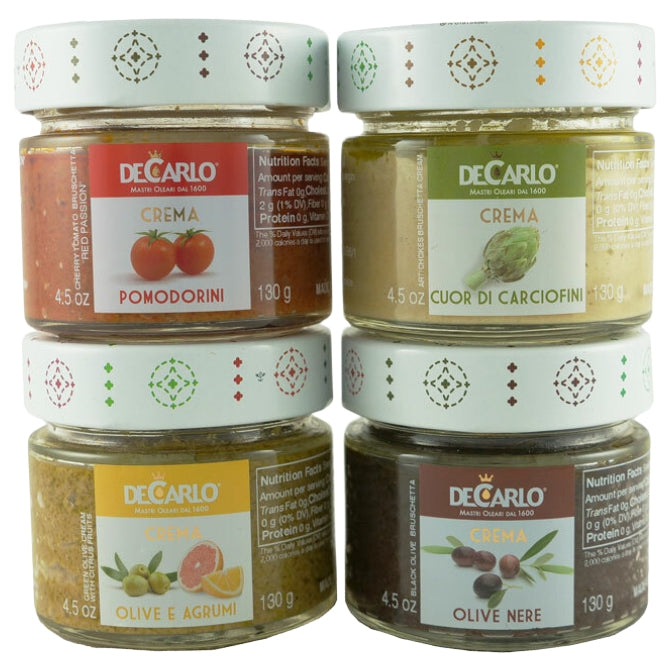 De Carlo Crema Bruschetta Spreads (Single Unit)