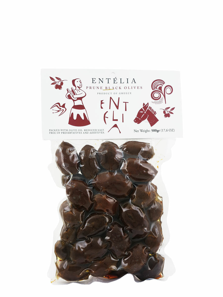 Entelia Prune Black Olives (Single Unit)