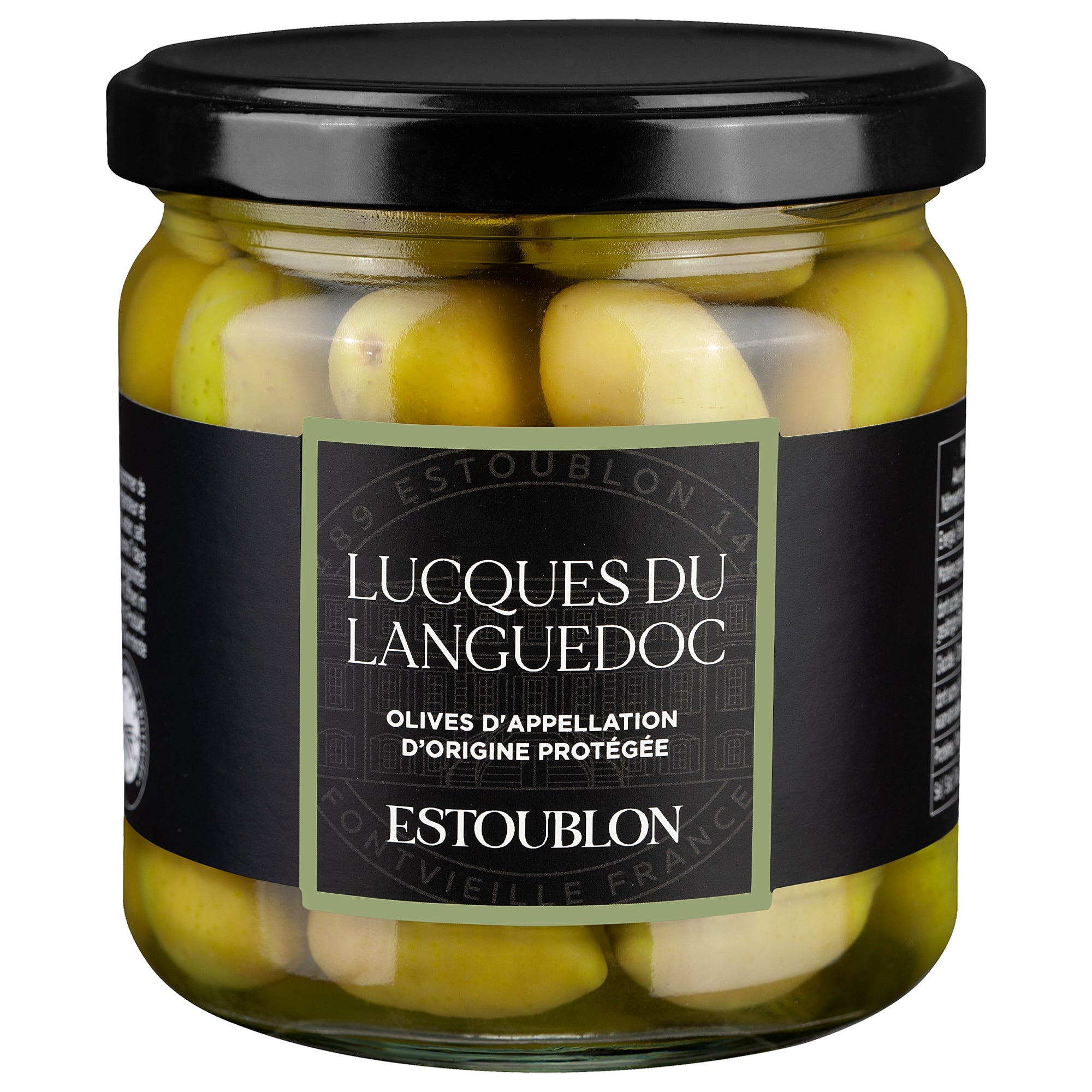 Estoublon Lucques Olives de Languedoc AOP (Single Unit)