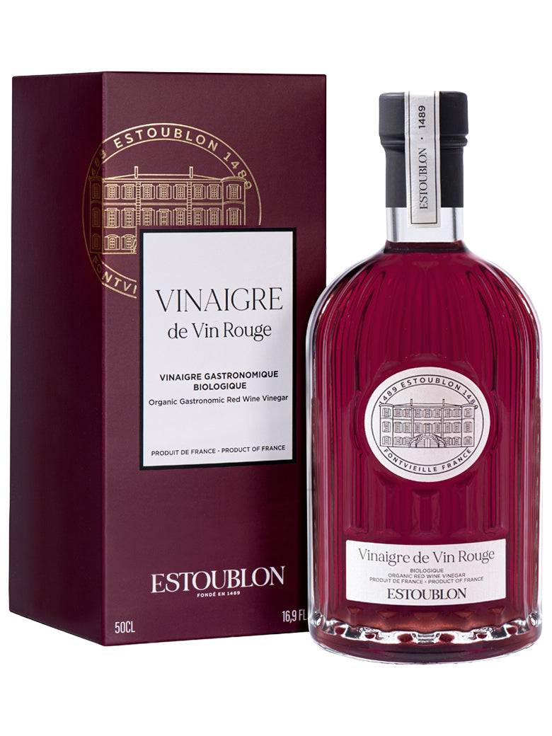 Estoublon Organic Red Wine Vinegar w/ Gift Box (Single Unit)