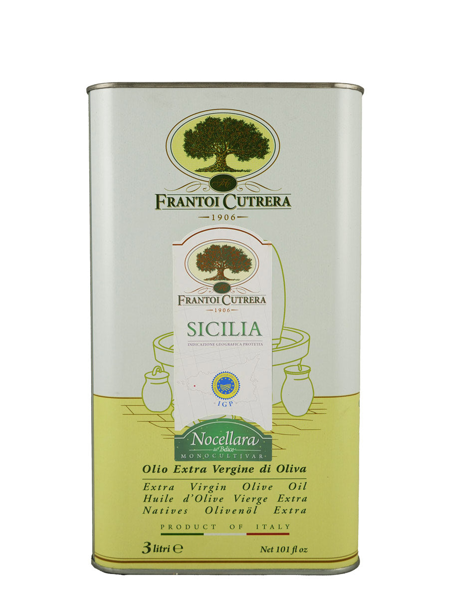 Frantoi Cutrera Nocellara del Belice IGP Sicilia 3L Tin (Single Unit)