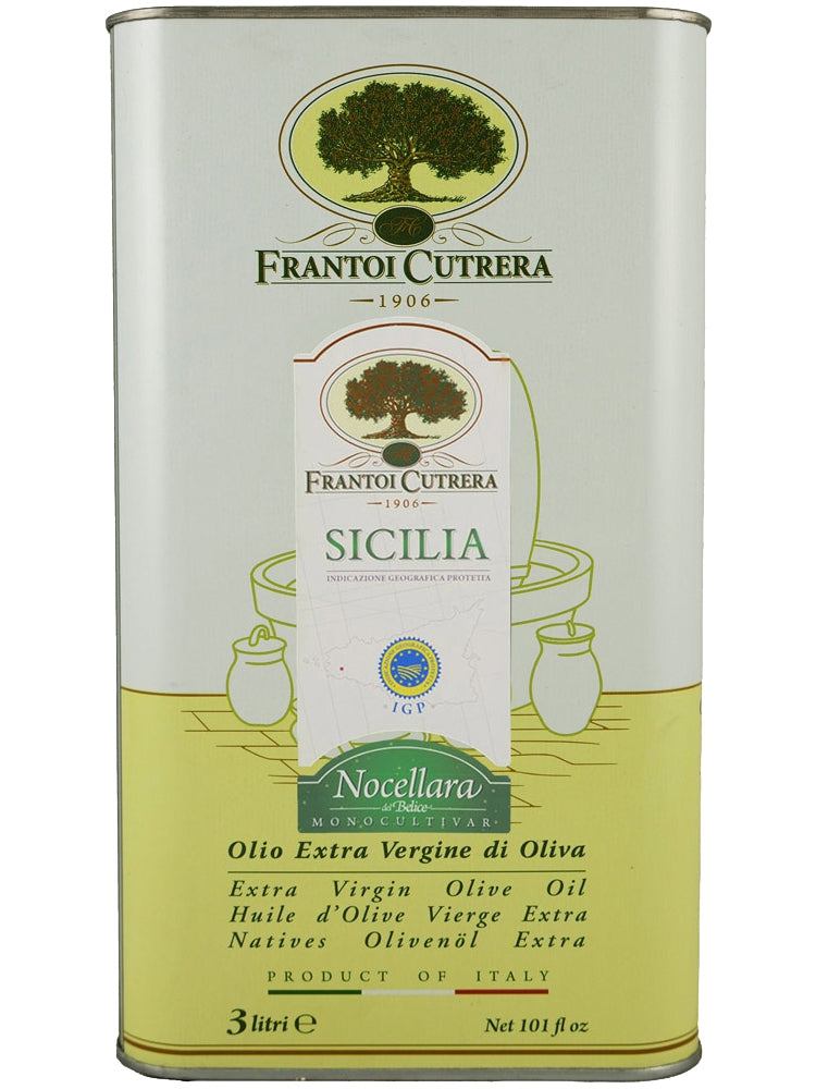 Frantoi Cutrera Nocellara del Belice IGP Sicilia 3L Tin (Single Unit)