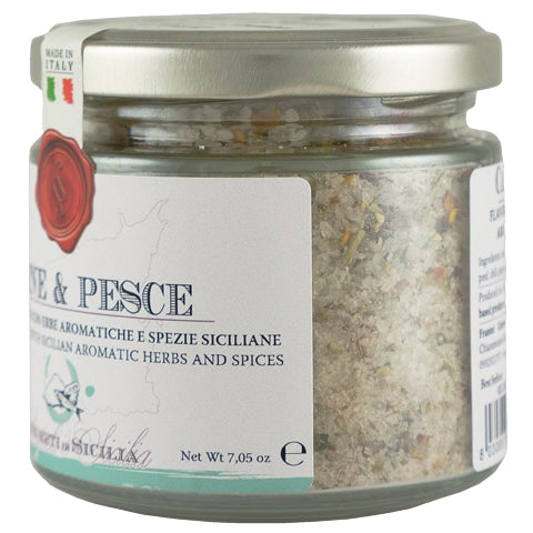Frantoi Cutrera Carne & Pesce Sicilian Sea Salt with Herbs & Spices 6-Pack