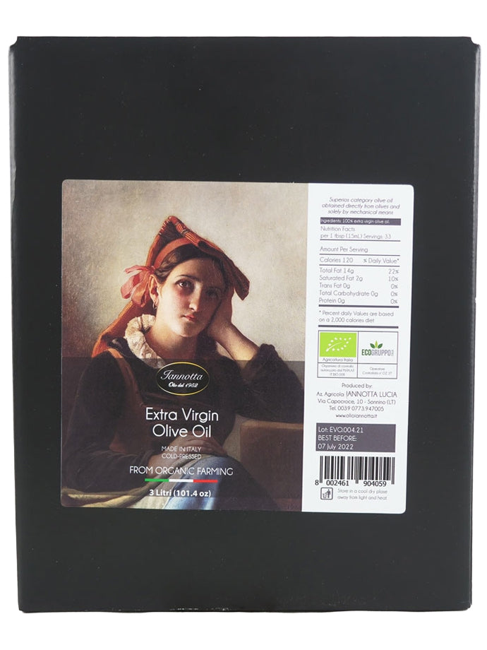 Iannotta Organic 3L Bag-in-Box (Single Unit)