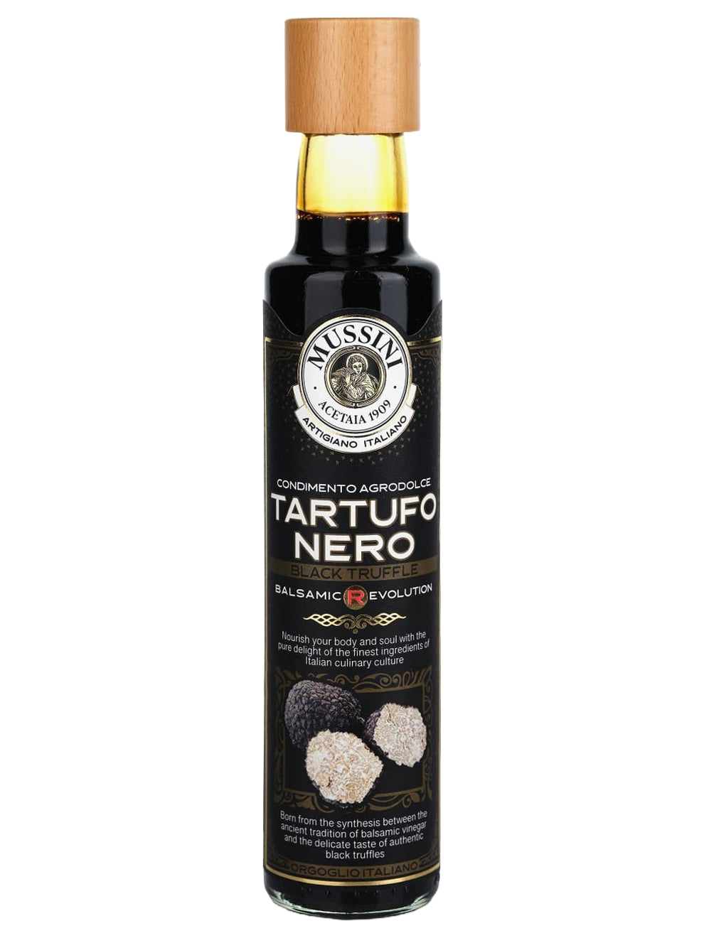 Mussini Balsamic R-Evolution Black Truffle Condiment 6-Pack