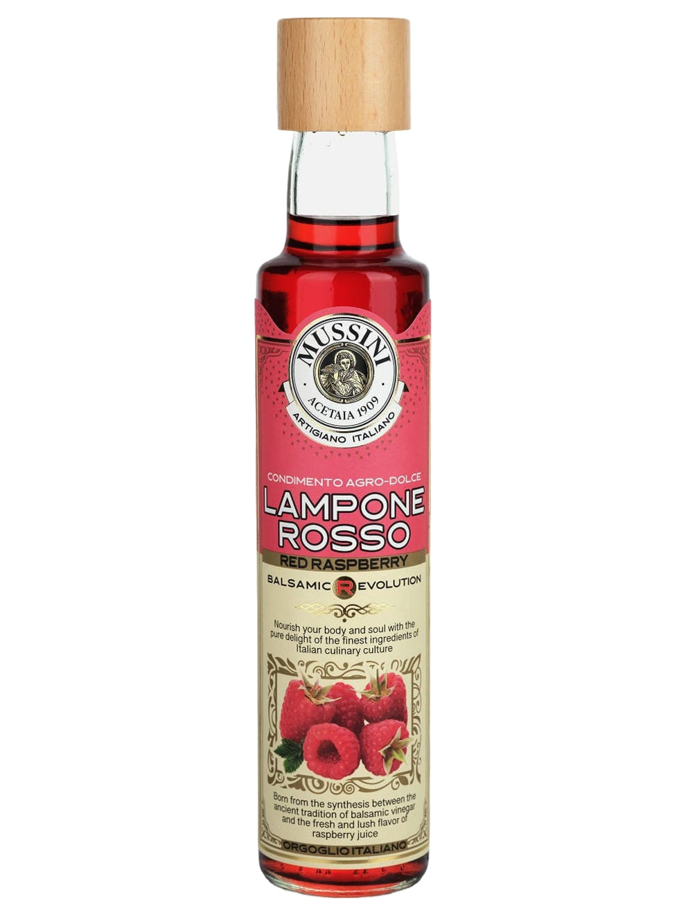 Mussini Balsamic R-Evolution Red Raspberry Condiment 6-Pack