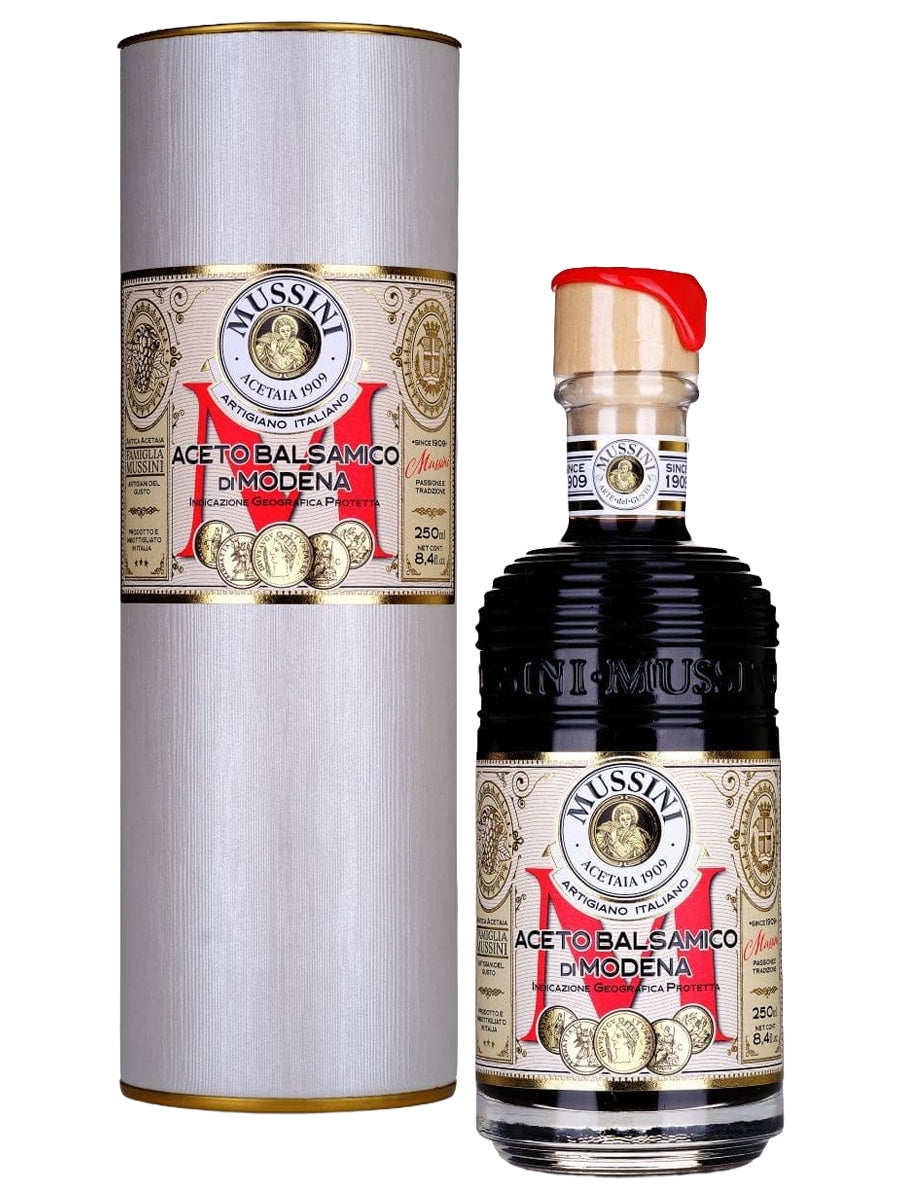 Mussini Belle Epoque 5 Medal Balsamic Vinegar of Modena IGP w/ Gift Tube 6-Pack