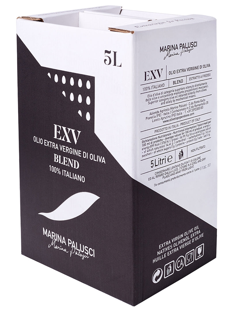 Marina Palusci L'Extravergine 5L Bag-in-Box 4-Pack