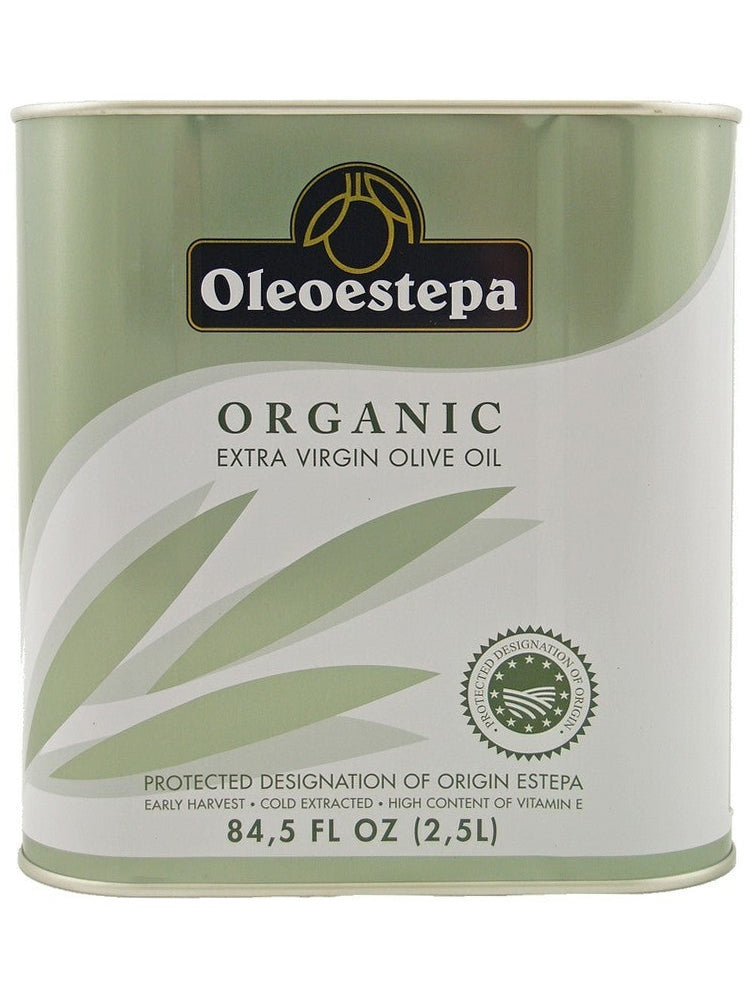 Oleoestepa Organic 2.5L Tin 8-Pack