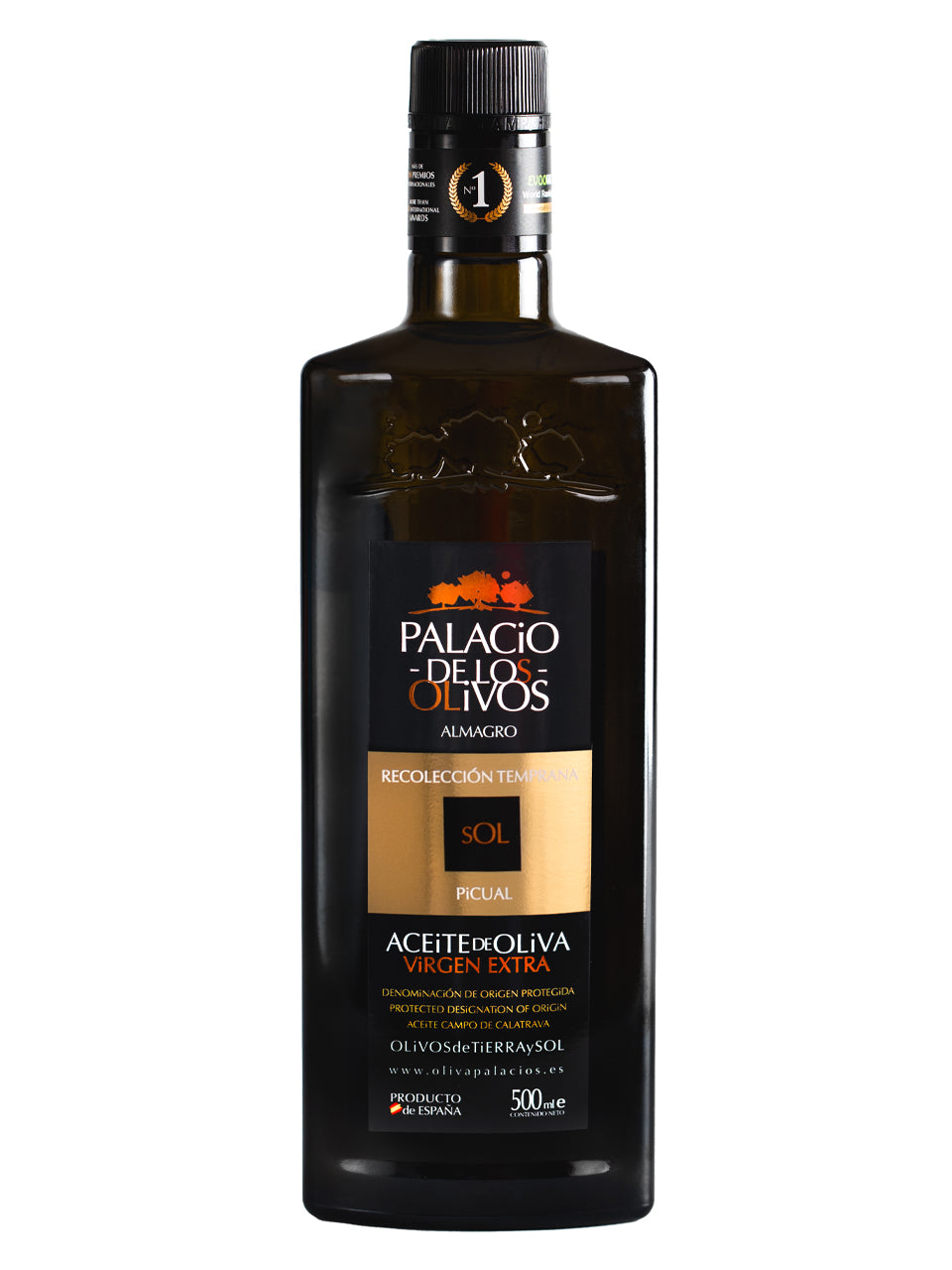 Palacio de los Olivos Picual DOP Aceite Campo De Calatrava 6-Pack