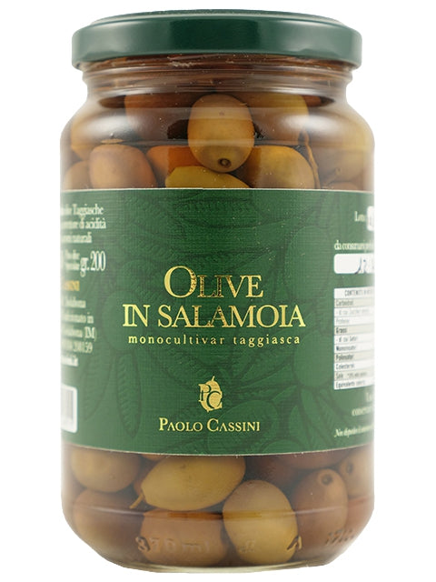 Paolo Cassini Taggiasca Olives in Brine (Single Unit)