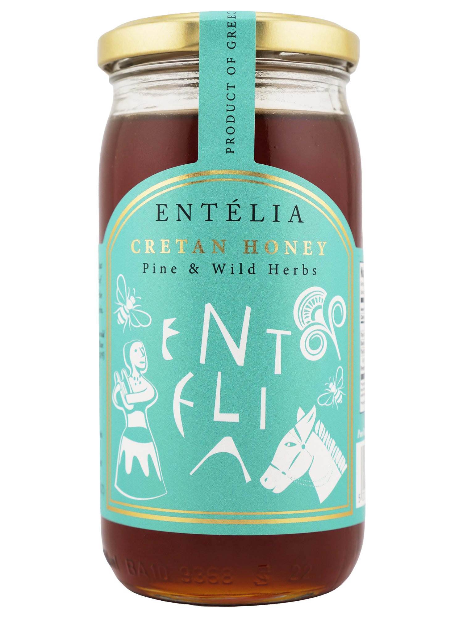 Entelia Pine & Wild Herbs Cretan Honey 12-Pack