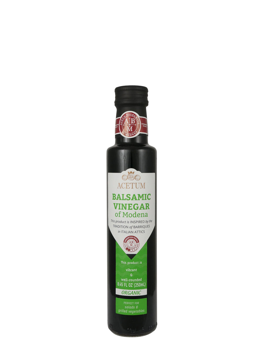 Acetum Organic Balsamic Vinegar of Modena PGI 2 Seal 6-Pack