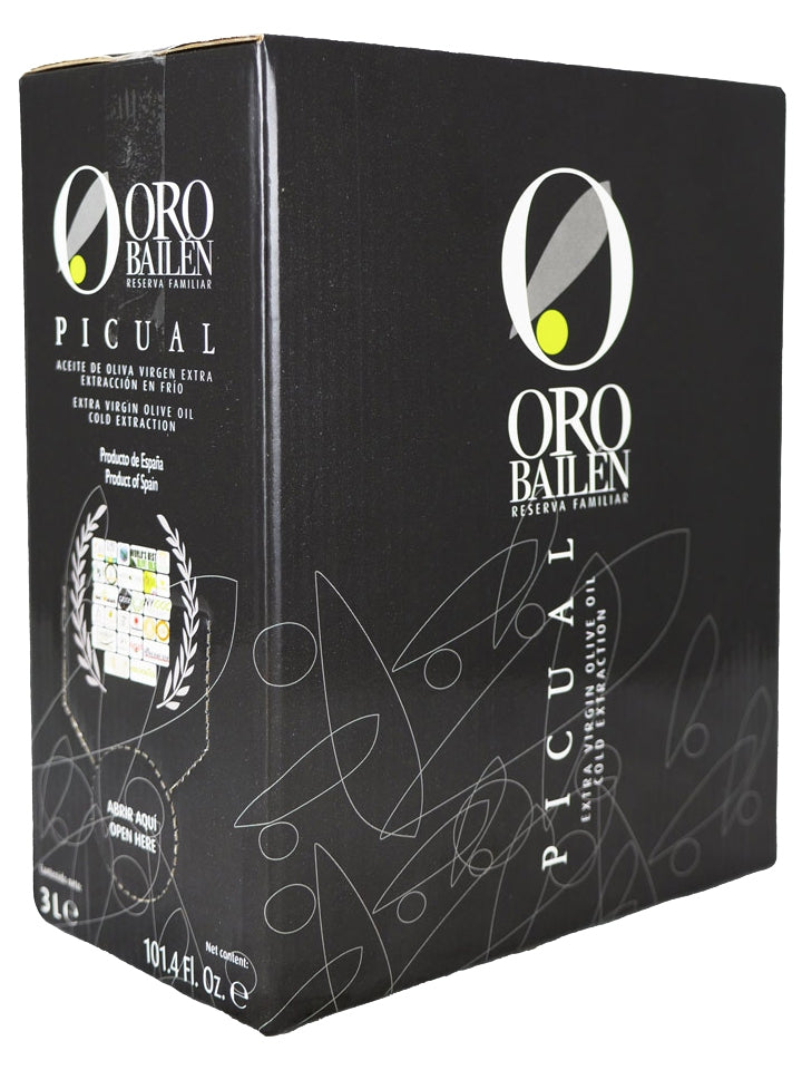 Oro Bailen Reserva Familiar Picual 3L Bag in Box (Single Unit)