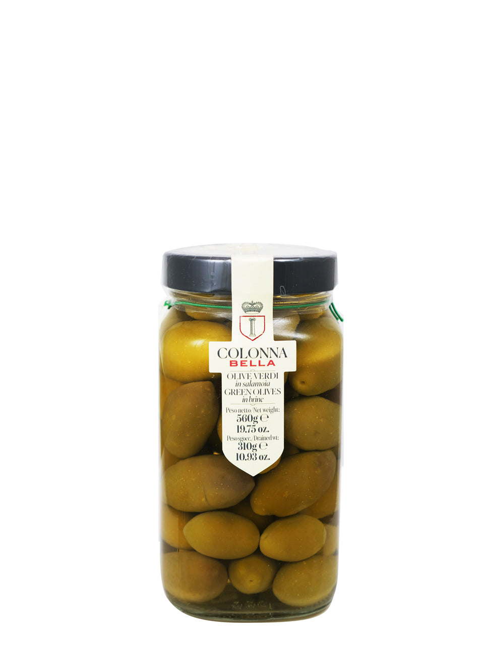 Colonna Bella di Colonna Green Olives (Single Unit)