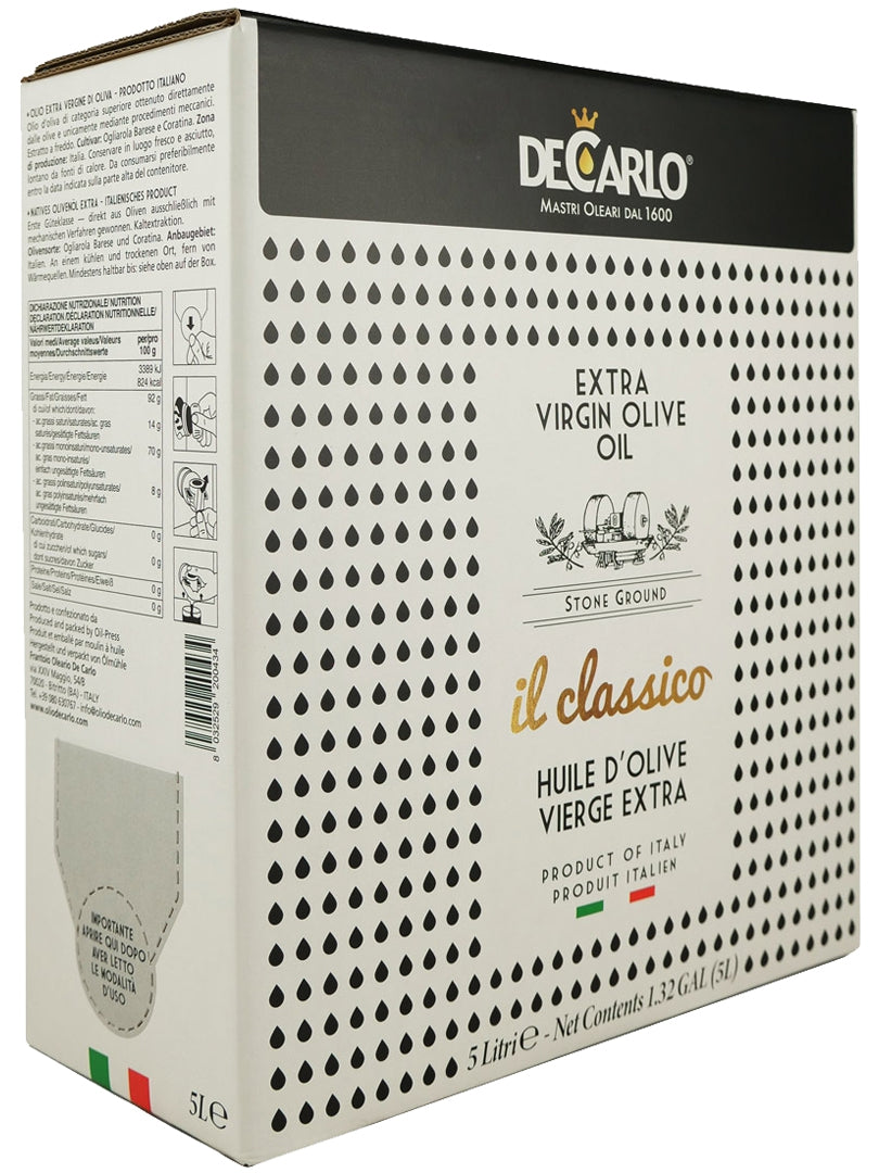 De Carlo Il Classico 5L Bag-in-Box 3-Pack