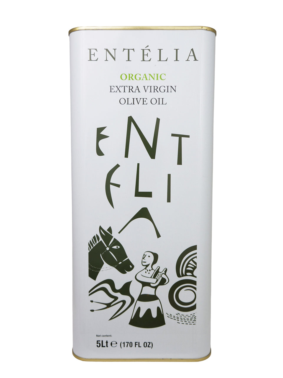 Entelia Organic 5L Tin 4-Pack