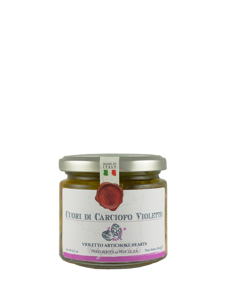 Frantoi Cutrera Violetto Artichoke Hearts (Single Unit)