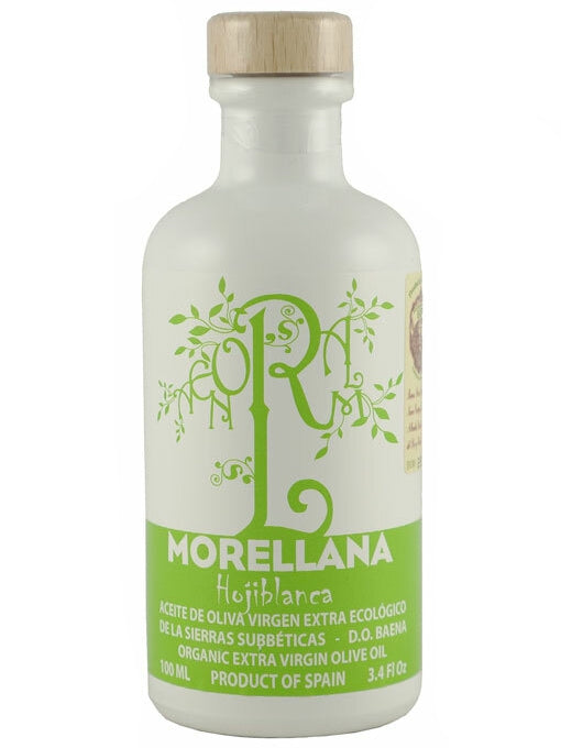 Morellana Organic Hojiblanca DOP Baena 100ML Sample White Bottle