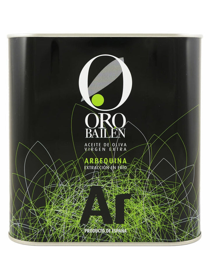 Oro Bailen Reserva Familiar Arbequina 2.5L Tin 4-Pack