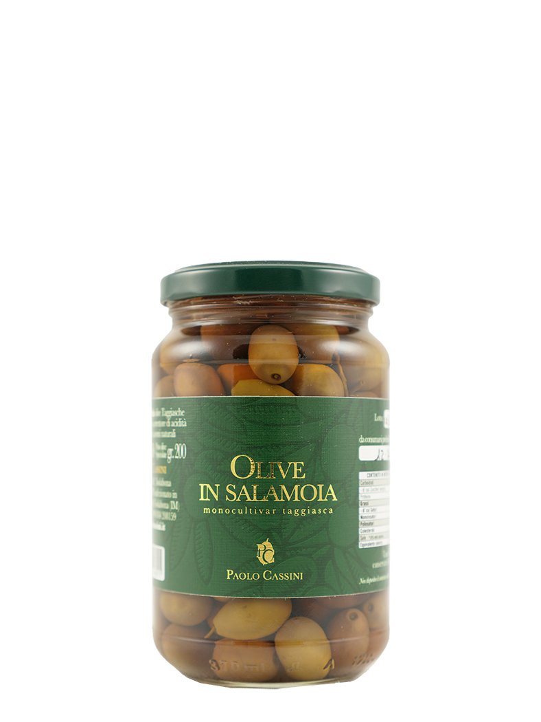 Paolo Cassini Taggiasca Olives in Brine (Single Unit)