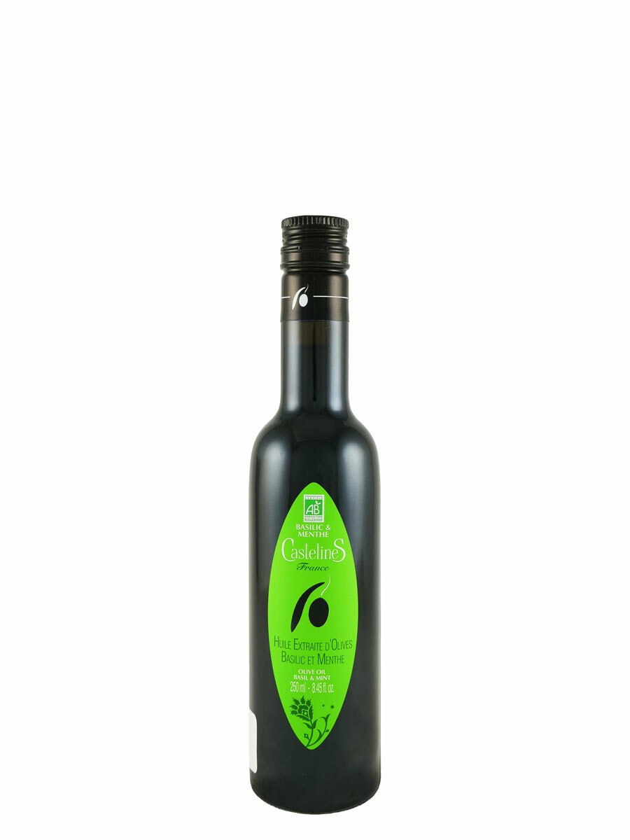 Castelines Basil & Mint Olive Oil 12-Pack