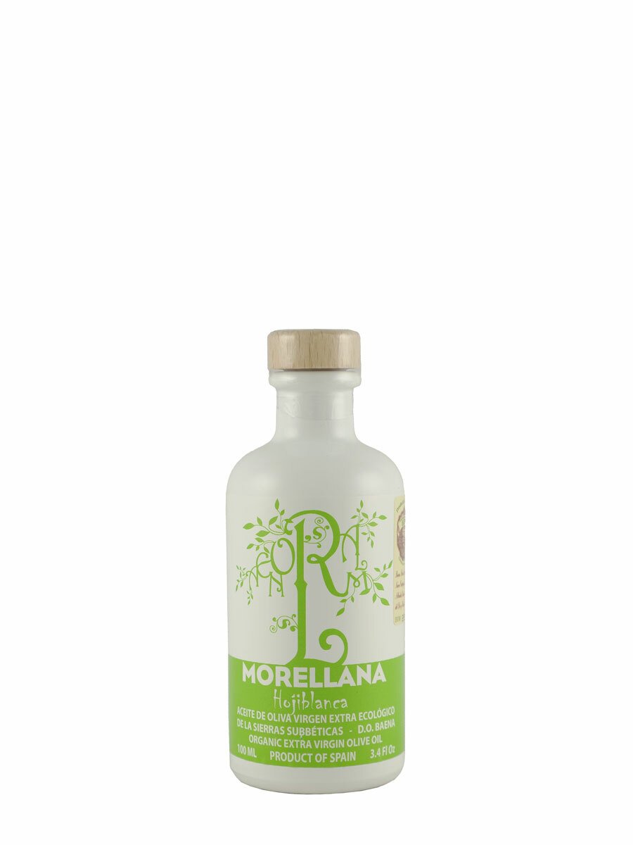 Morellana Organic Hojiblanca DOP Baena 100ML Sample White Bottle