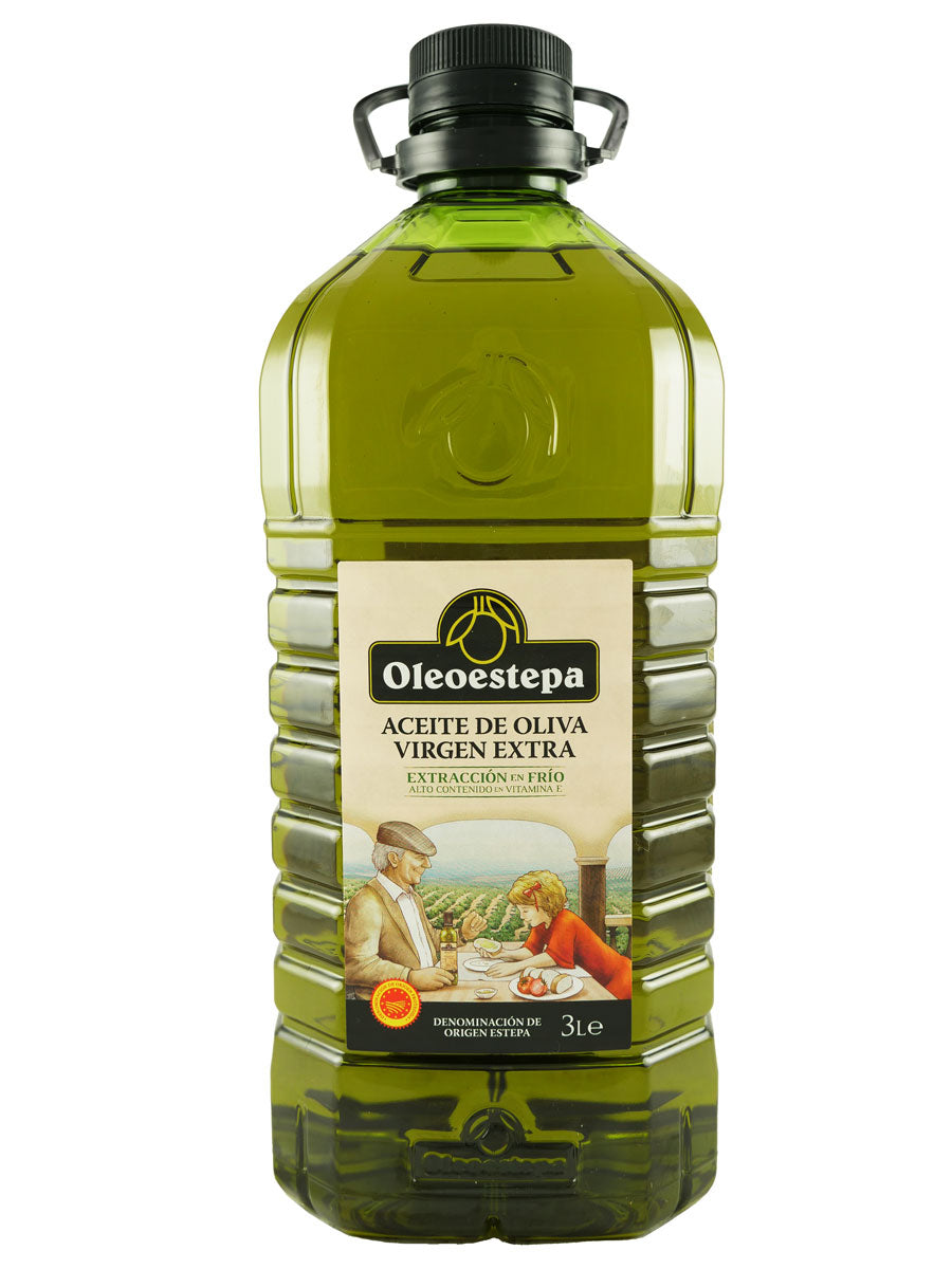 Oleoestepa Extra Virgin Olive Oil 3L PET 6-Pack 2021 Harvest