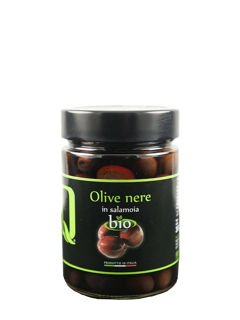 Quattrociocchi Organic Black Itrana Olives 12-Pack