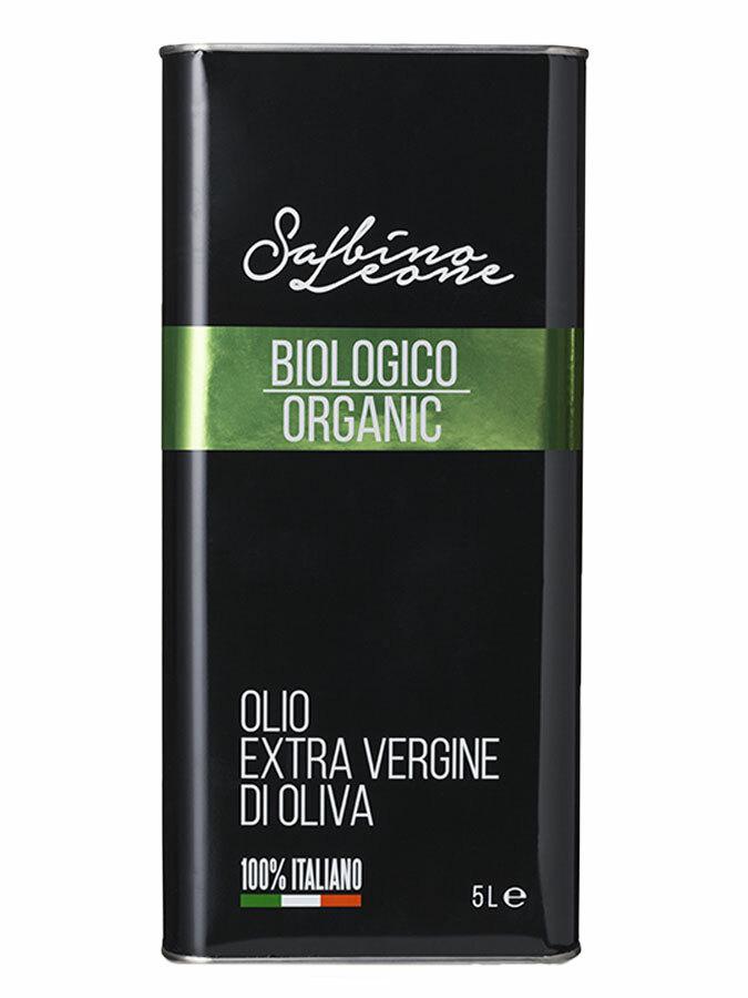 Sabino Leone Biologico Organic 5L Tin 4-Pack
