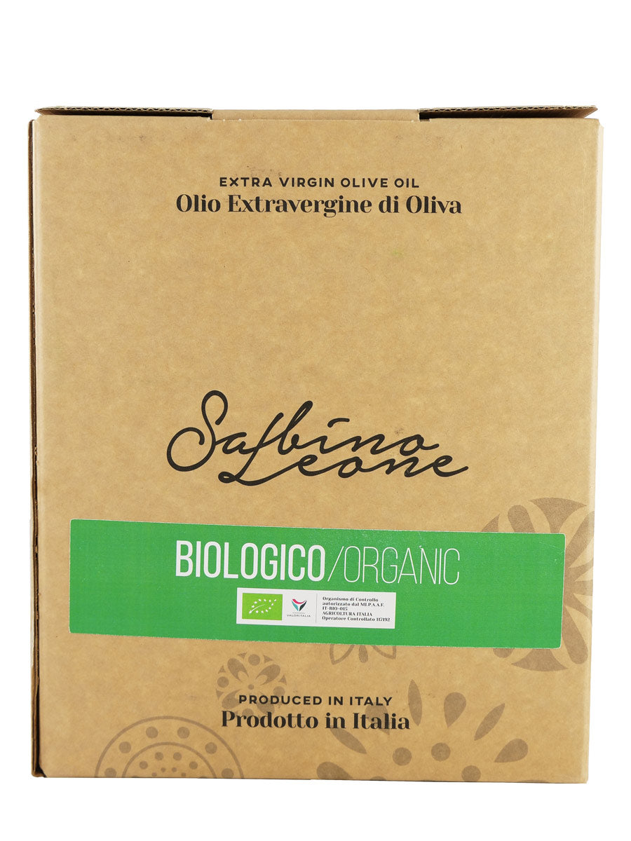 Sabino Leone Biologico Organic 5L Bag in Box 2-Pack