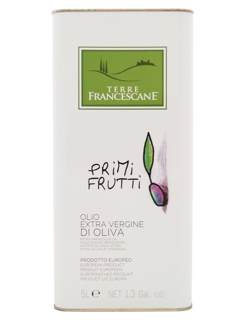 Terre Francescane Primi Frutti 5L Tin 4-Pack