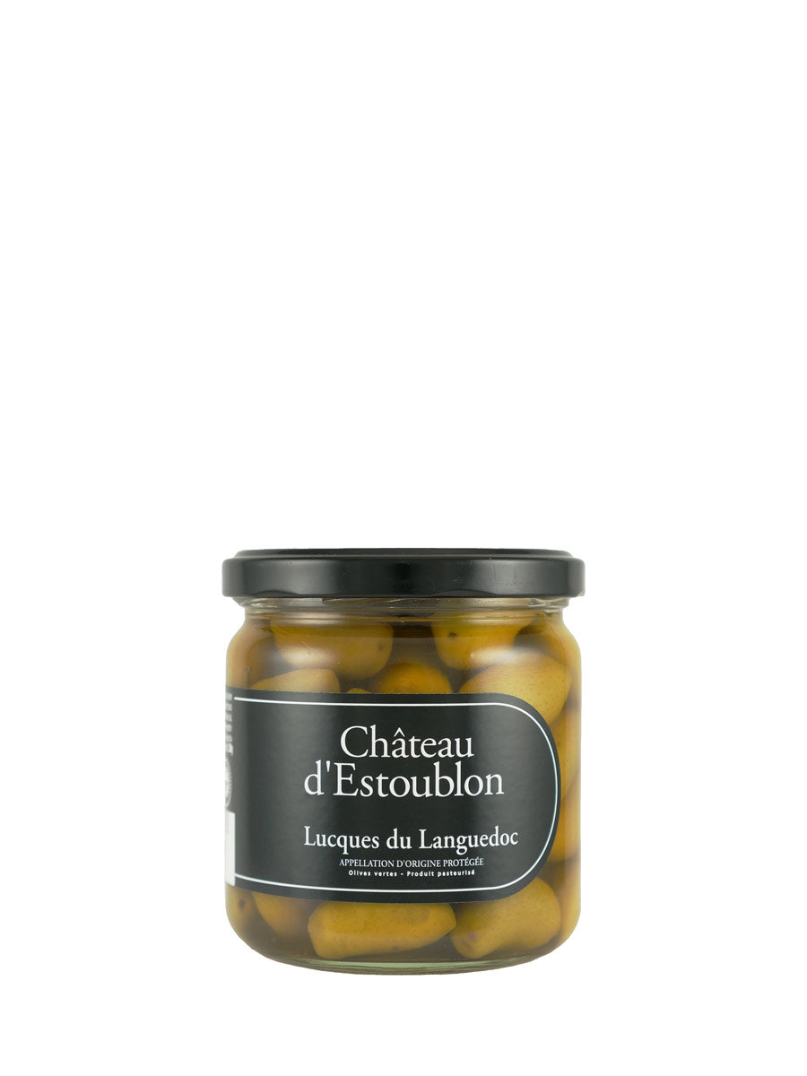 Le Chateau d'Estoublon Lucques Olives de Languedoc AOP 12-Pack