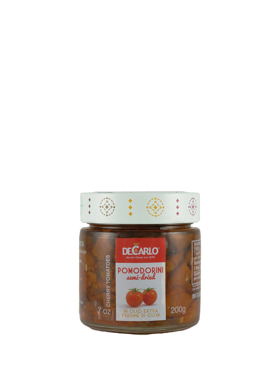 De Carlo Pomodorini Semi-Dried Cherry Tomatoes 12-Pack
