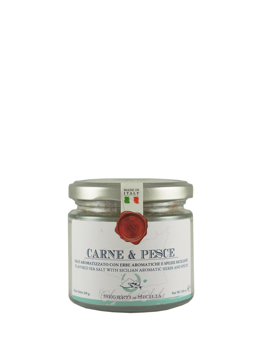 Frantoi Cutrera Carne & Pesce Sicilian Sea Salt with Herbs & Spices 6-Pack