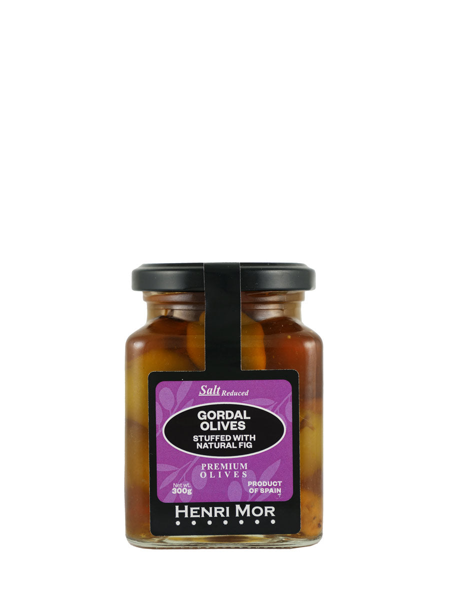 Henri Mor Premium Gordal Fig Stuffed Olives 12-Pack