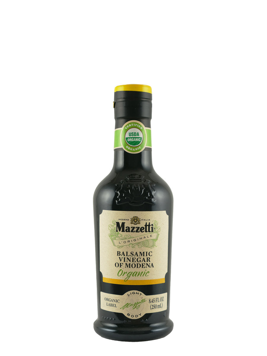 Mazzetti Organic Balsamic Vinegar of Modena IGP 6-Pack