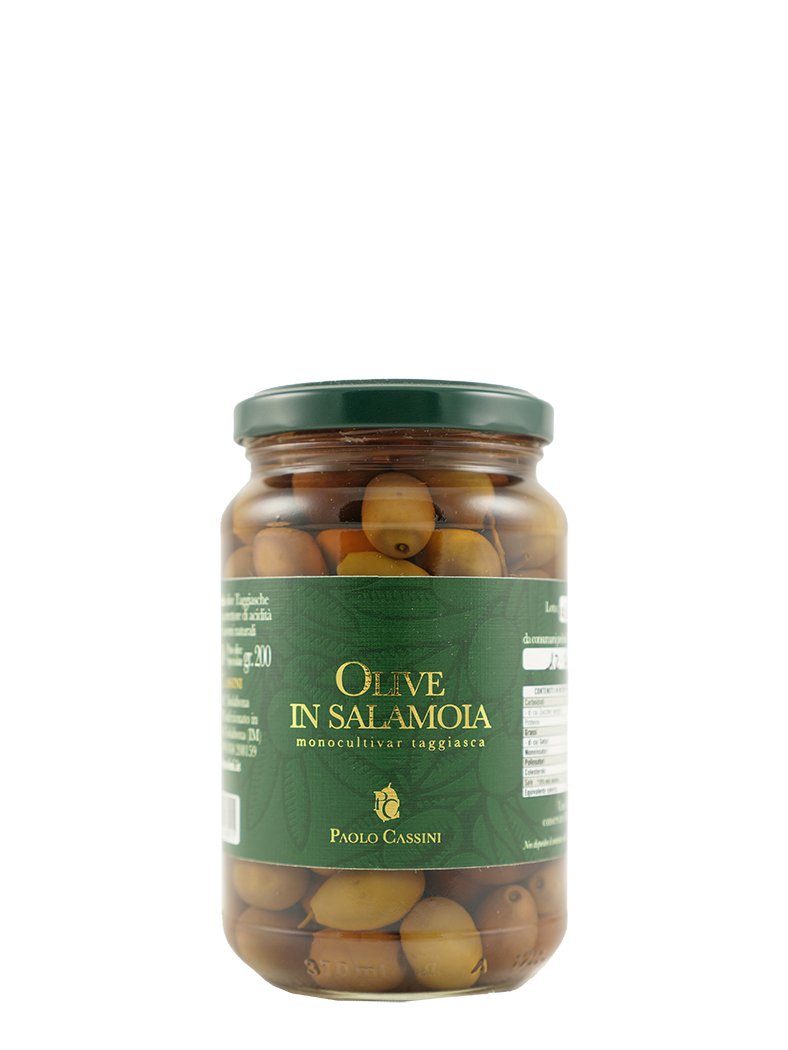 Paolo Cassini Taggiasca Olives in Brine 6-Pack